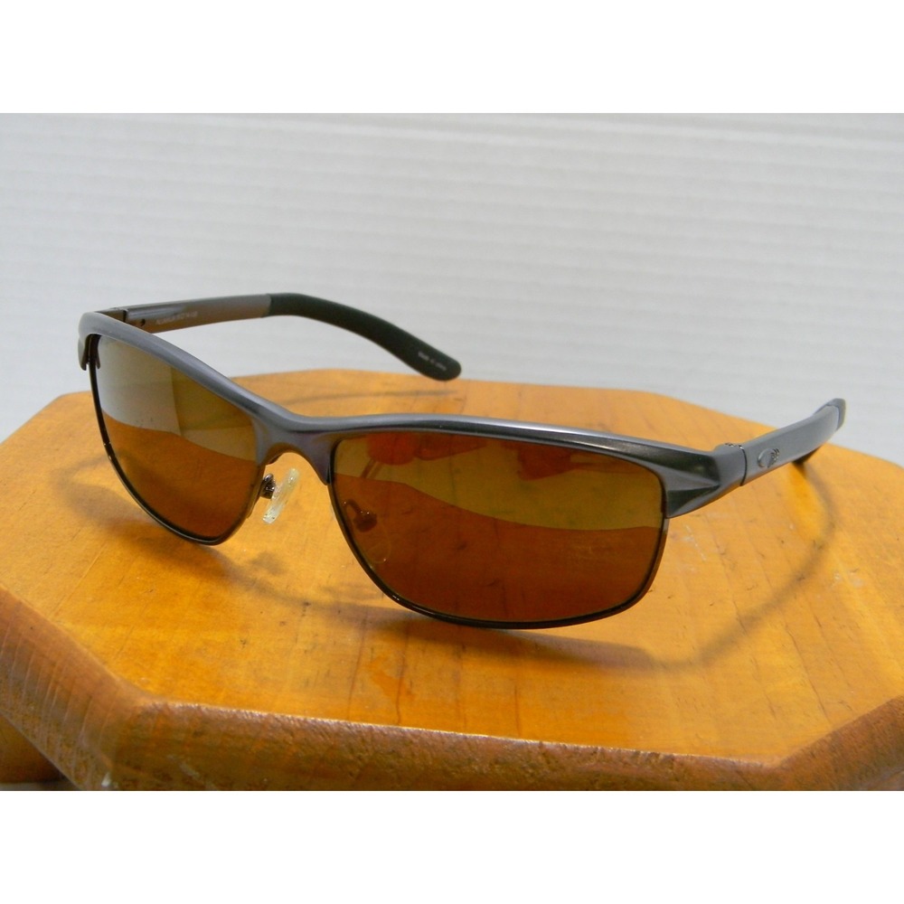 O'Neal Turbo Polarized Sunglasses Brown Lens Aluminum Frame UV400 59-14-135